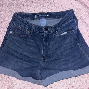 No Boundaries Dark Blue Jean Shorts